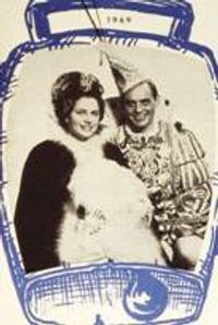 Prinzen Karneval Hans III. (Lunkenheimer) Prinzessin war Annelie III. (Hinrichs).