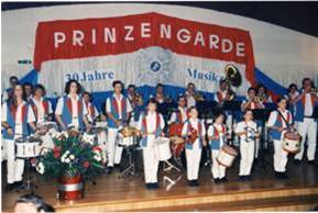 30 Jahre Musikzug Prinzengarde